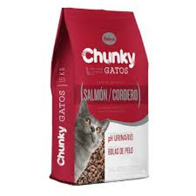 Chunky Gatos Salmón y Cordero